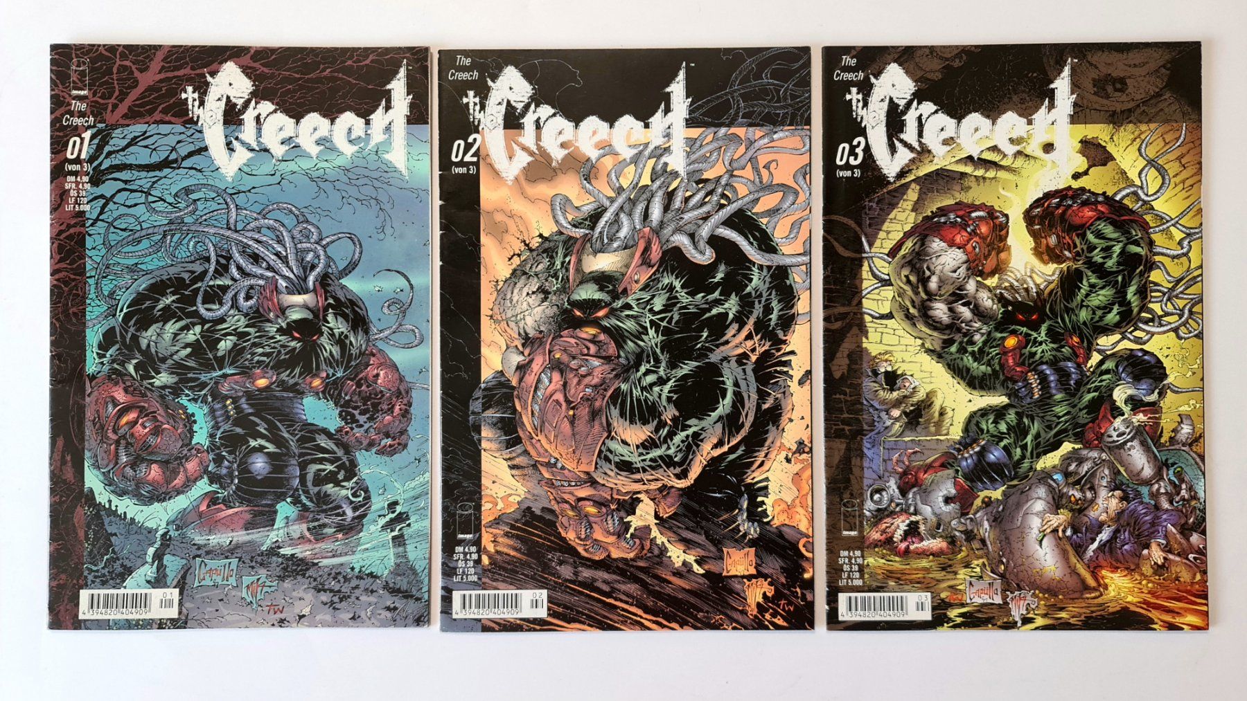 BD: The Creech Comics 1-3,Infinity, Deutsch – D'occasion à Aesch BL par pri_fp8t