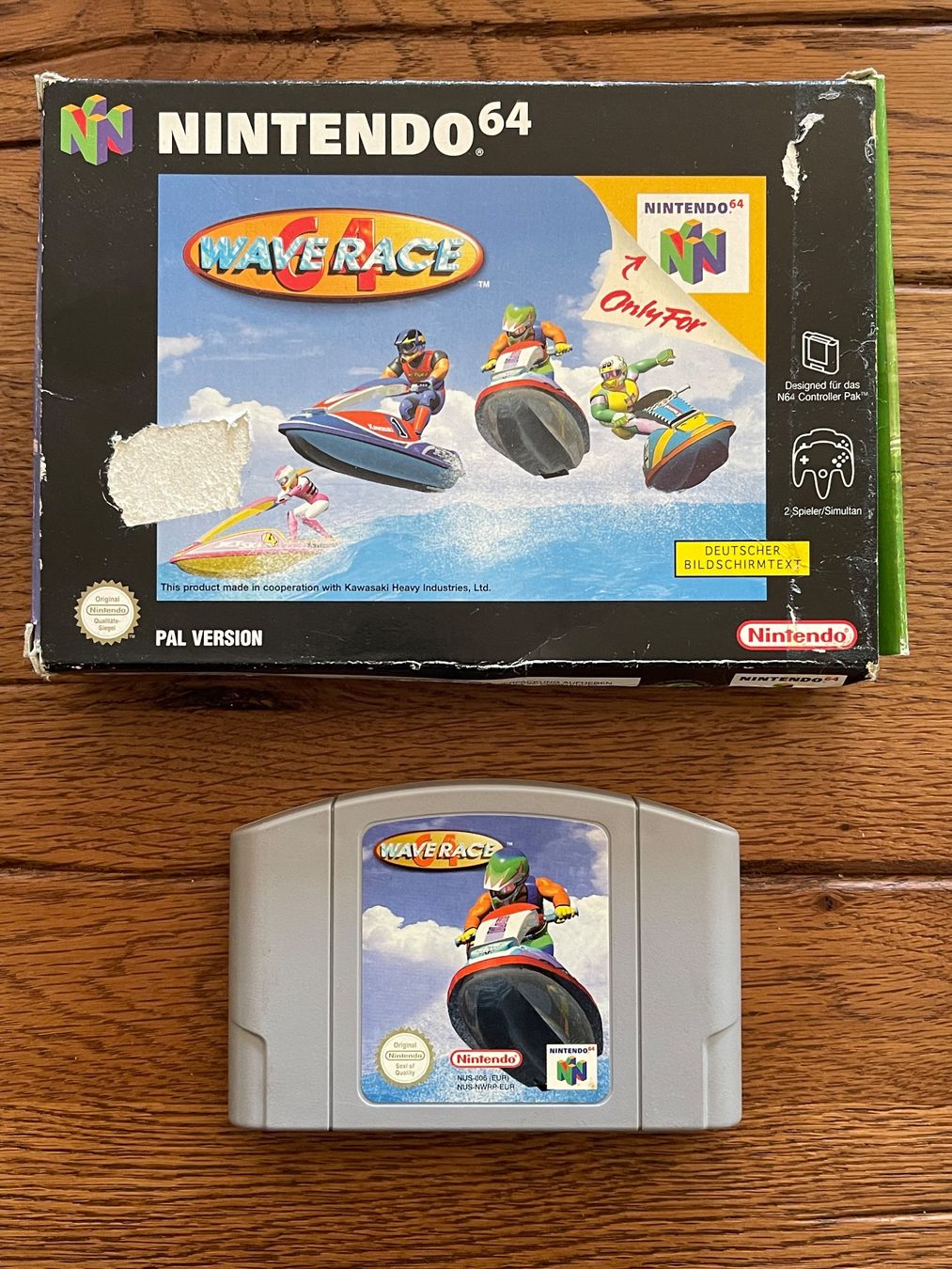 Giochi: Nintendo 64 Wave Race in OVP gebraucht – Usato da Zuerich venduto da Dorsi