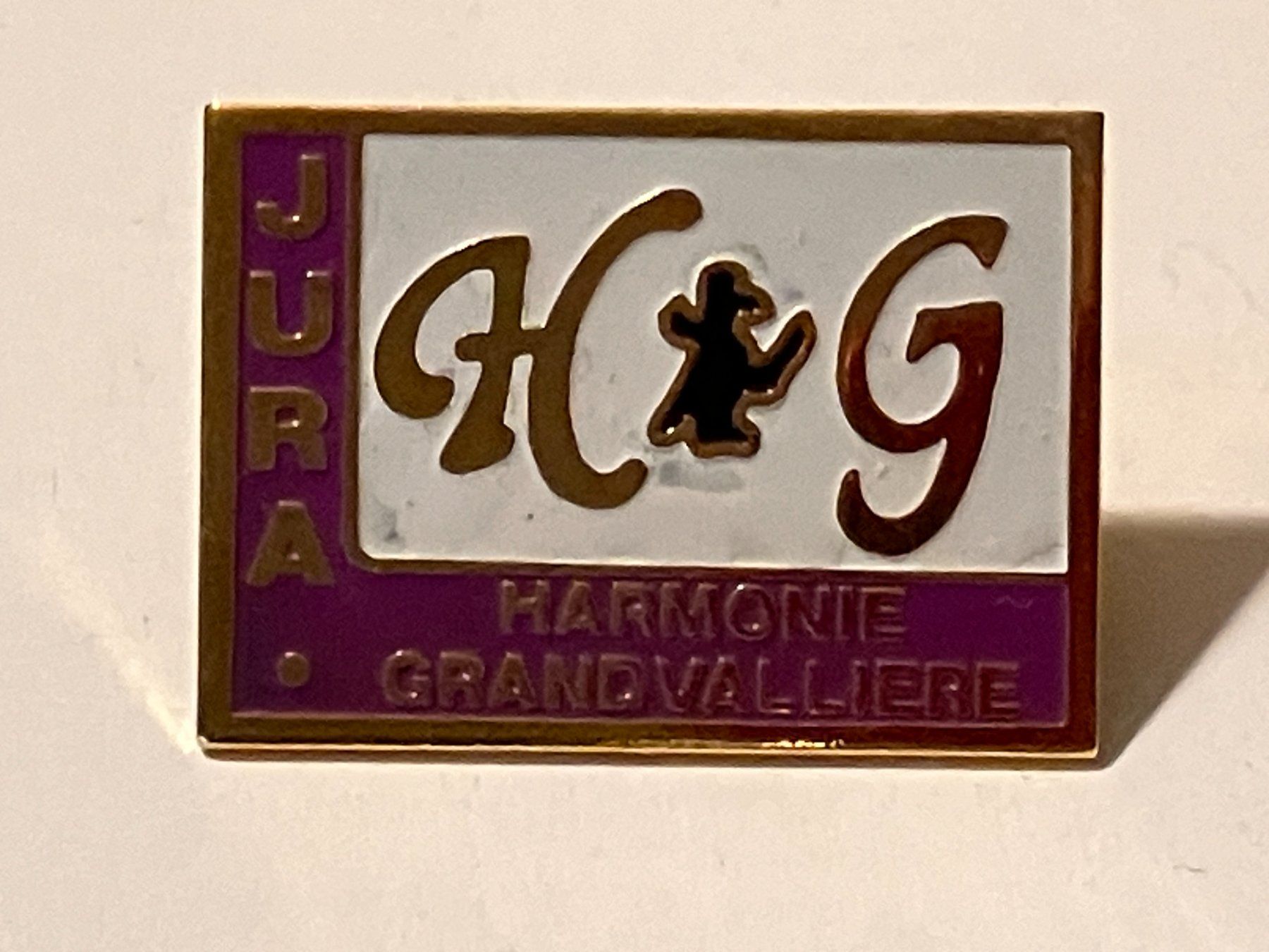 Placchette & Badge: 1 Pin Harmonie Grandvalliere Jura – Usato da Basel venduto da djwwpp