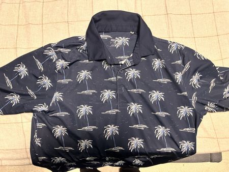 Puma Golf Shirt - Palm Tree Print - Summer Ready!