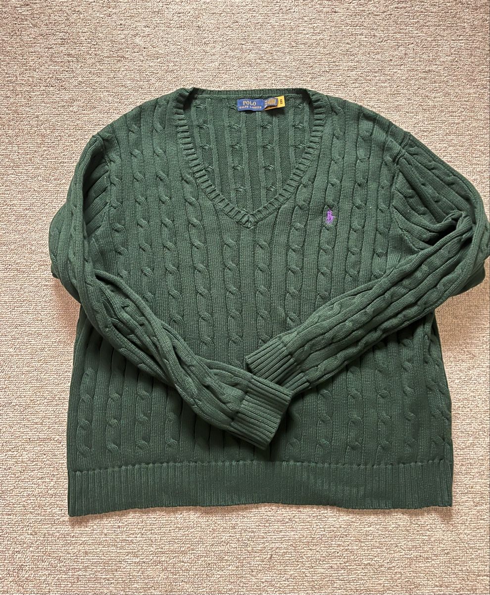 Maglioni & Felpe: Polo Pullover grün – Nuovo (secondo la descrizione) da Schlieren venduto da Lombi13