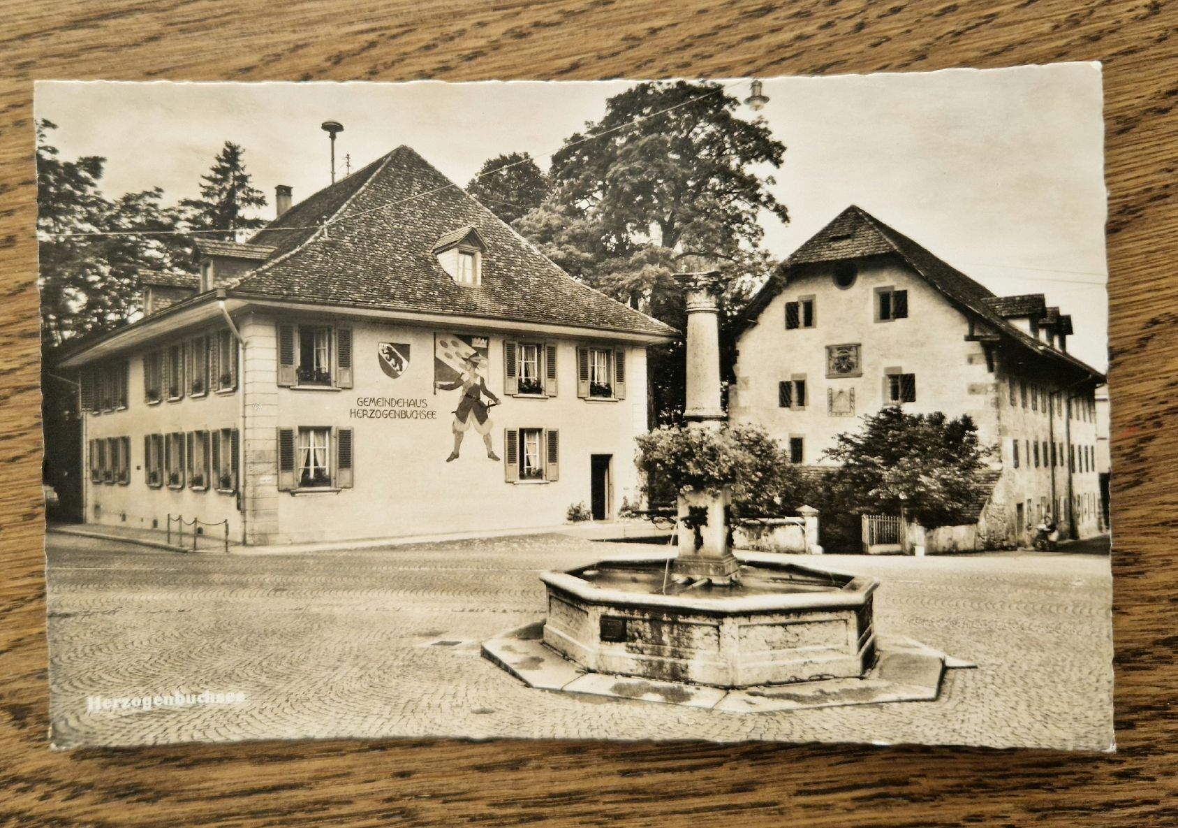 Cartoline postali: Herzogenbuchsee, Gemeindehausl – Usato da Ebikon venduto da Donar50