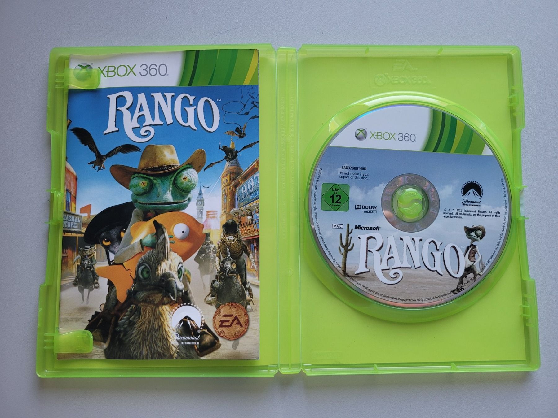 Giochi: Rango, XBox 360 – Usato da Uezwil venduto da -Retrogames- 1