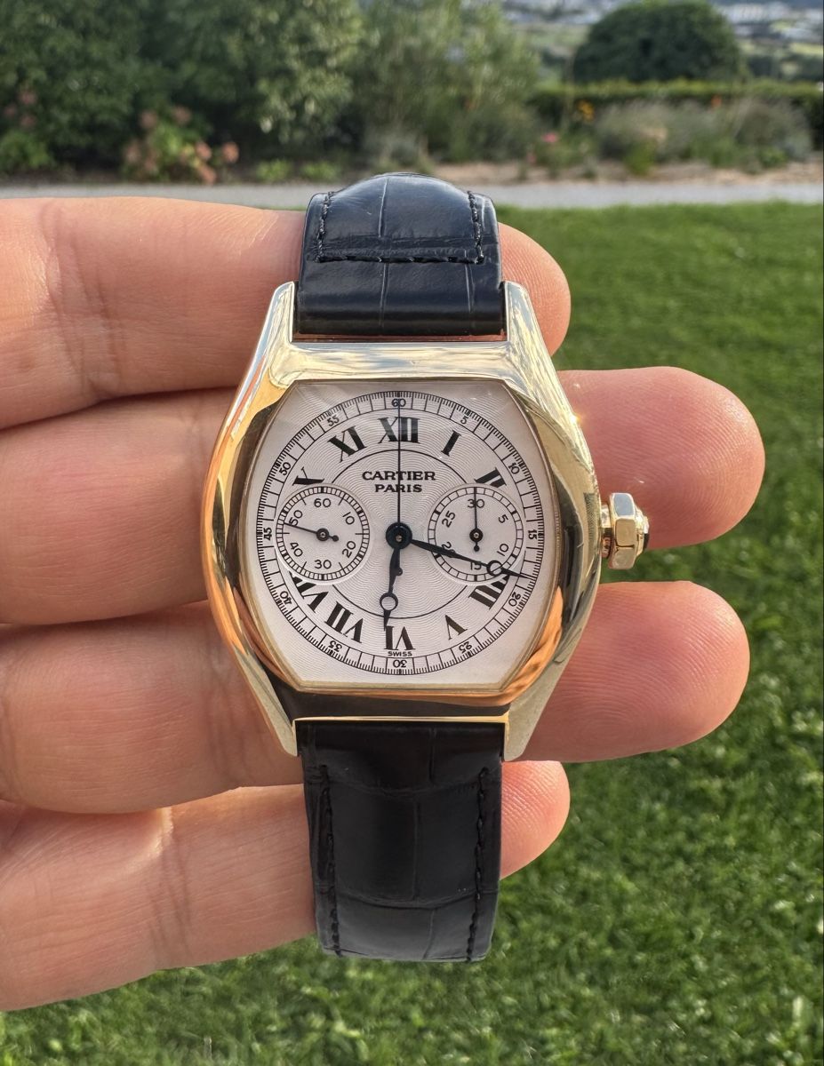 Cartier Uhren: Cartier Tortue, Monopussoir, Ref.: 2356 – Gebraucht aus Chur von lucretiawatches