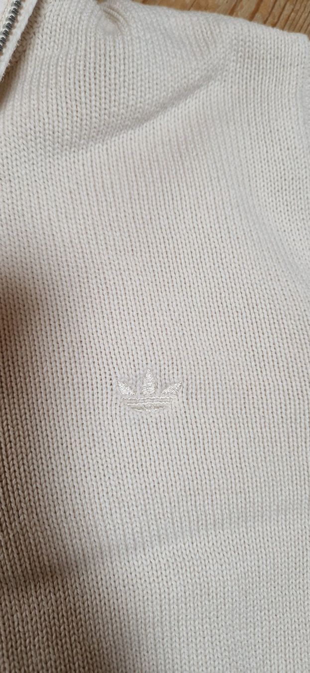 Adidas Pullover & Sweatshirts: Adidas Strickpullover weiss Grösse M – Gebraucht aus Boniswil von Cfischer0 2