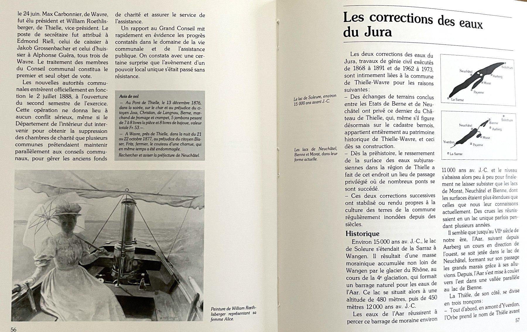 Bücher: Thielle-Wavre - Histoire de la Commune – Gebraucht aus Savagnier von Ne2065 5