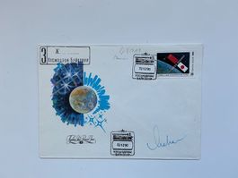 MIR Sojus TM-11 Startbeleg 2.12.90 mit OU Manarow