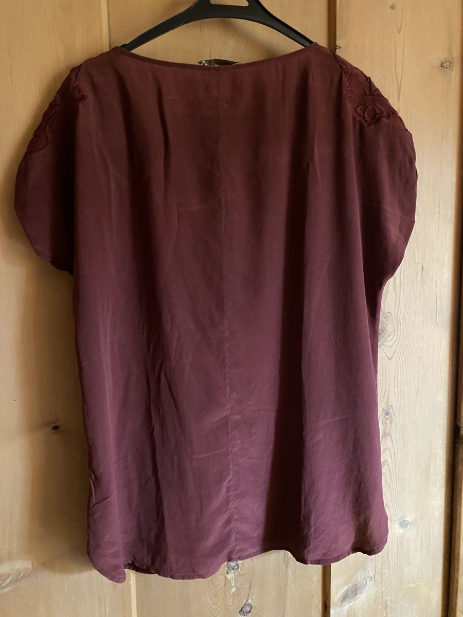 Massimo Dutti Chemisiers: Seidenbluse von Massimo Dutti Größe 38 – D'occasion à Scuol par frosch85 2