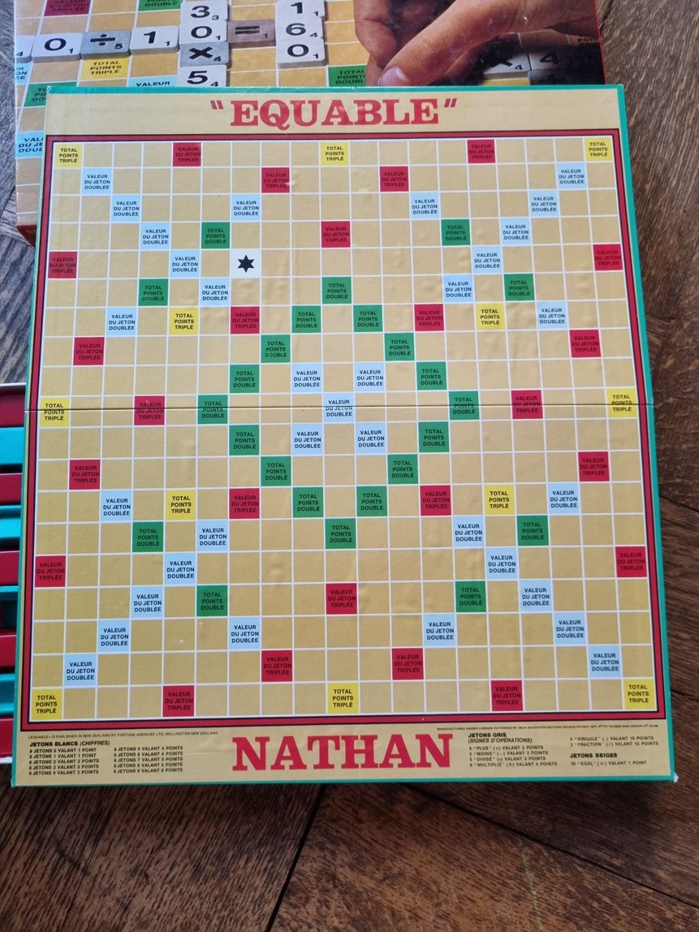 Spiele: Jeu Equable vintage de Nathan – Gebraucht aus Fribourg von jarmilka 3