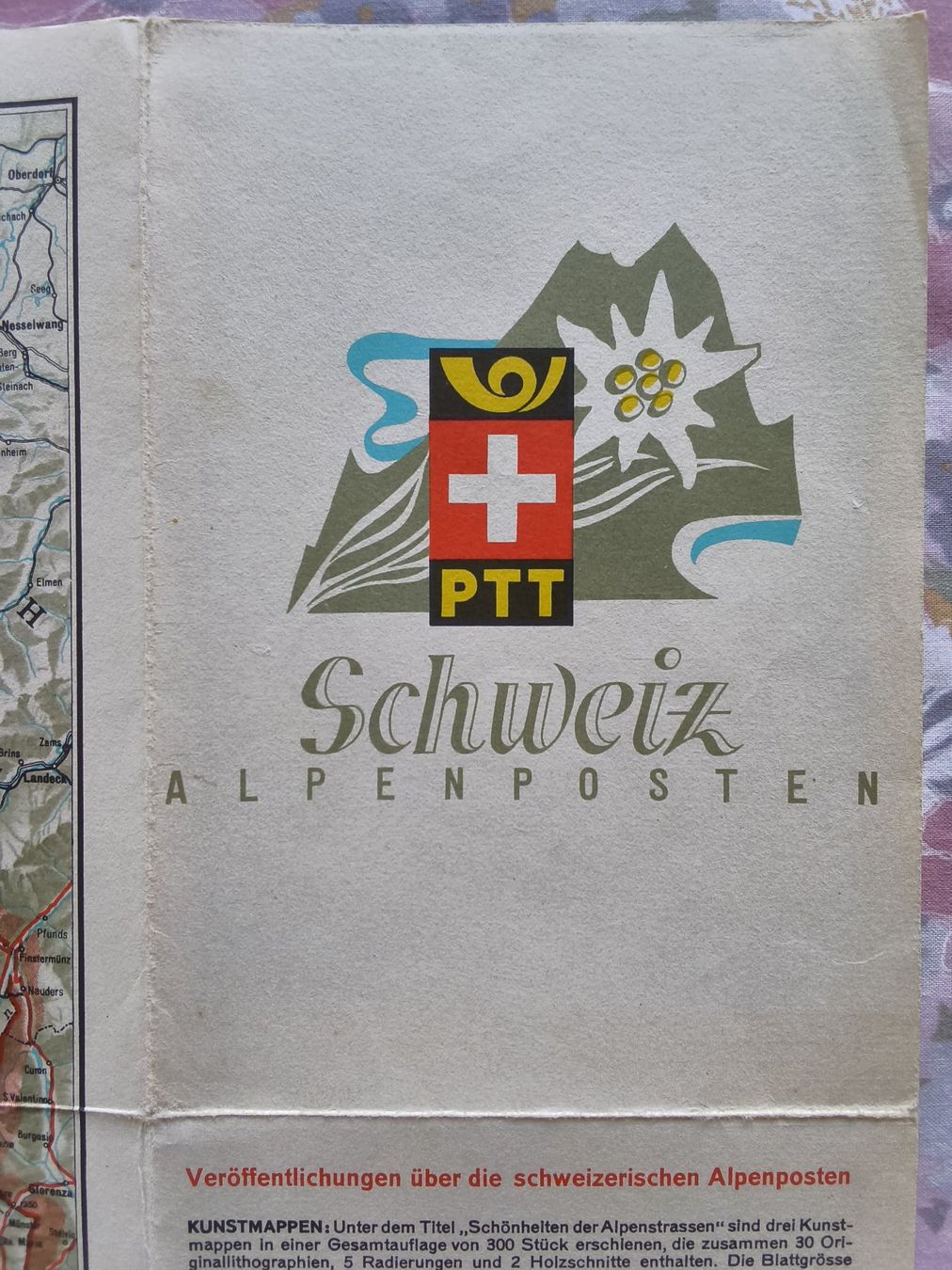 Documenti: SCHWEIZER Alpenposten Sommer 1939 – Usato da Hallau venduto da histoiremerveilleuse