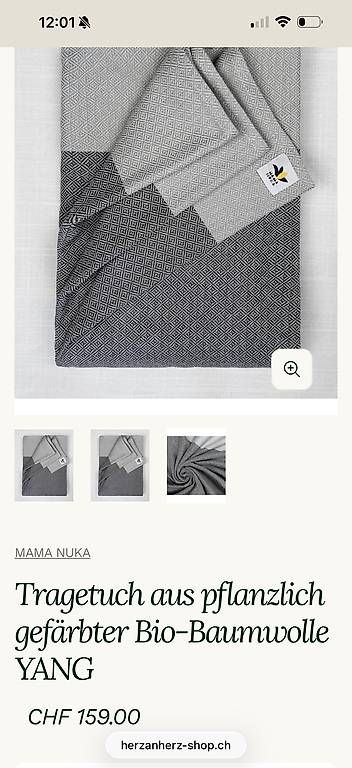 Marsupi portabebè: Tragetuch Mama Nuka – Nuovo e nell'imballaggio originale da Utzigen venduto da ca_va_ 1