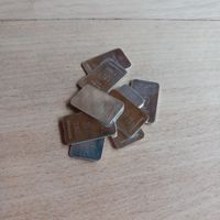 Silberbarren 1g Fine Silver 999.9 Anlage-Barren (10 Stk.)