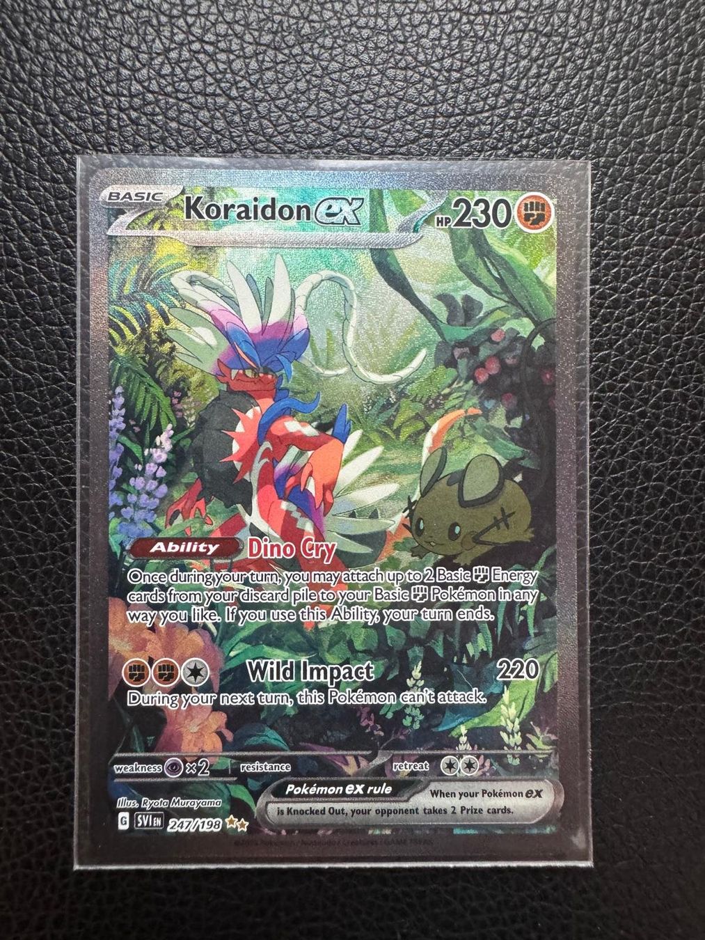 Pokémon Sammelbilder & Trading cards: Koraidon ex | SIR | SVI 247/198 | EN – Gebraucht aus Spreitenbach von Snacky96 2