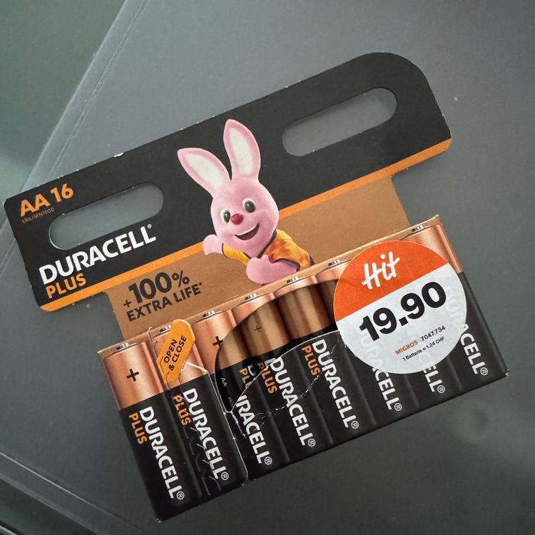 DURACELL Plus AA 16er-Pack (Neu/Originalverpackt) (Neu und ...