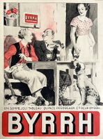 Byrrh - Alte Werbung /Ancienne réclame 1933