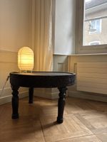 Couchtisch aus Holz schwarz 