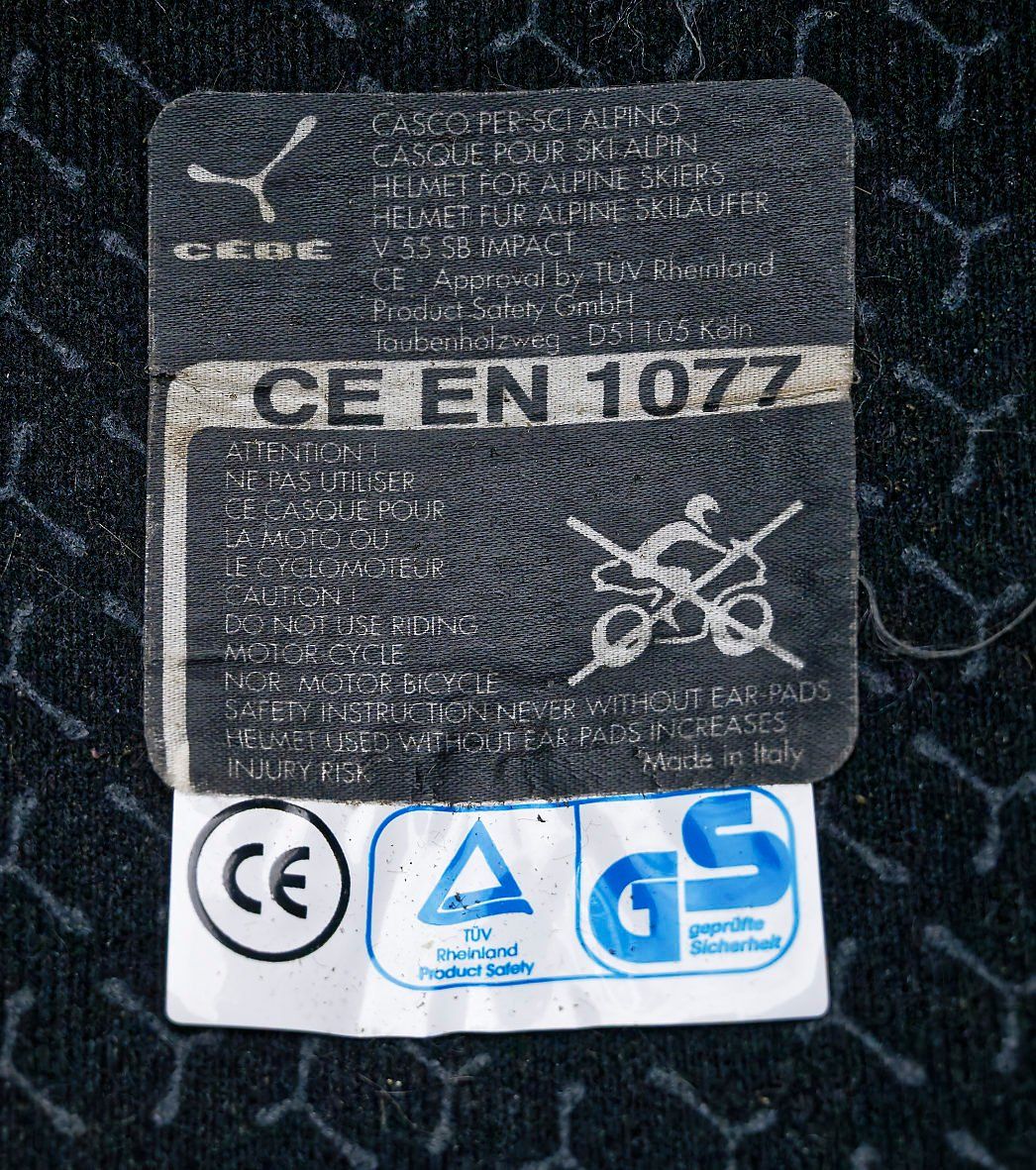 Helme: Ski- oder Snowboard-Helm CEBE Grösse SMALL 56 – Gebraucht aus Bern von Hirsch-2049 4