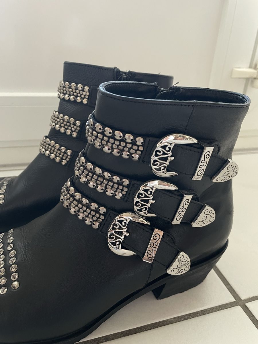 Lazamani Scarpe da donna: LAZAMANI Ankle Boot schwarz – Usato da Widen venduto da evce1318 5