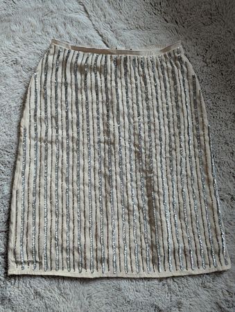 jupe perlée Benetton 36.