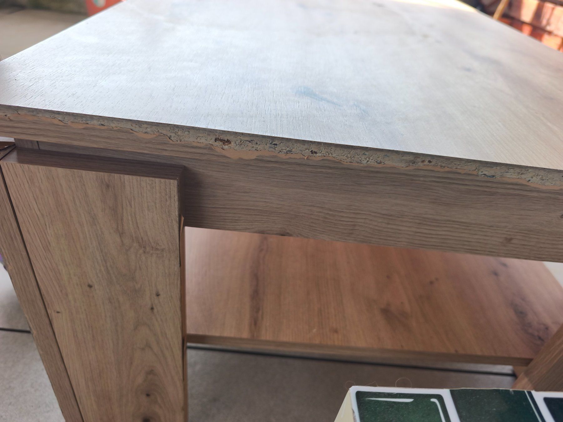 Tavoli: Holz Couchtisch, quadratisch, hellbraun – Usato da Kriens venduto da Hugo-6010 2