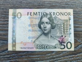 Schweden 50 Kronen 2011, unc. !!!!!!