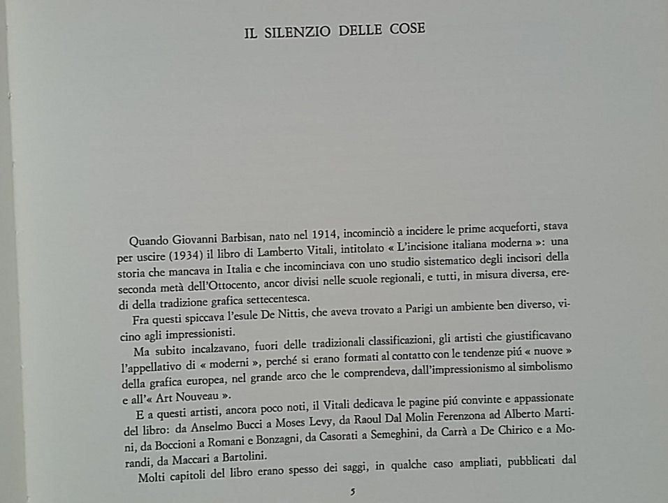 Libri: Giovanni Barbisan, Acqueforti 1933-1972 – Usato da Zollikerberg venduto da Dogon 2