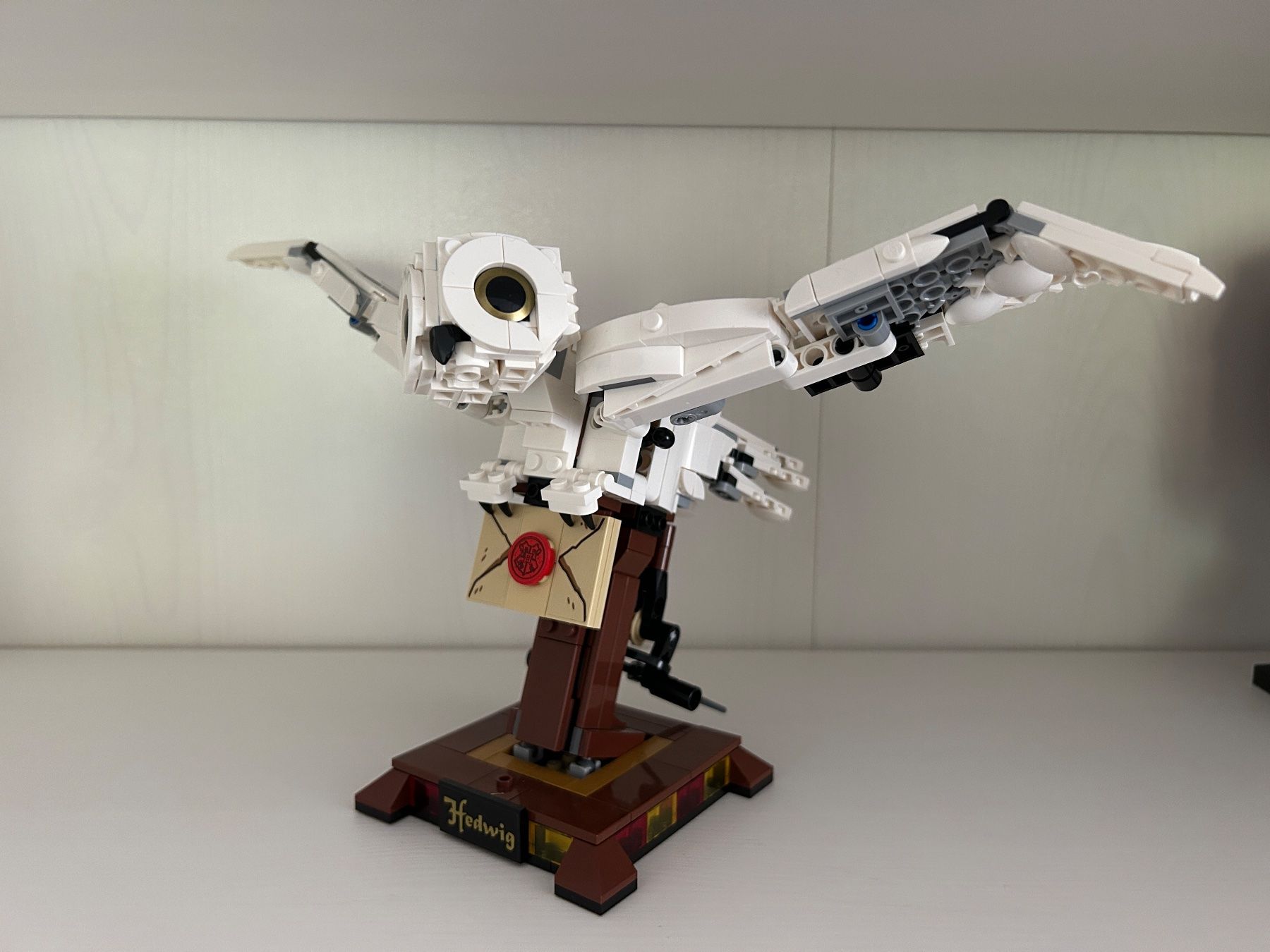 Lego Statuette: Lego Eule Hedwig (Harry Potter) – Usato da Konolfingen venduto da SaZau