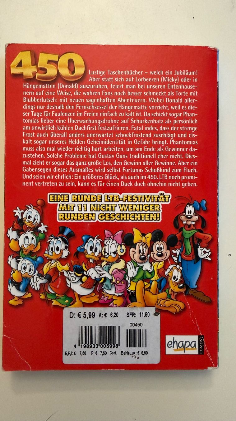 Fumetti: LTB Lustiges Taschenbuch 450 – Usato da Münsingen venduto da Ganjam 2