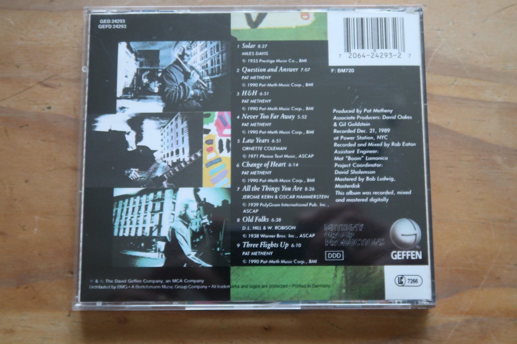 CD: PAT METHENY - QUESTION AND ANSWER - CD – Usato da Basel venduto da Patiscat 1