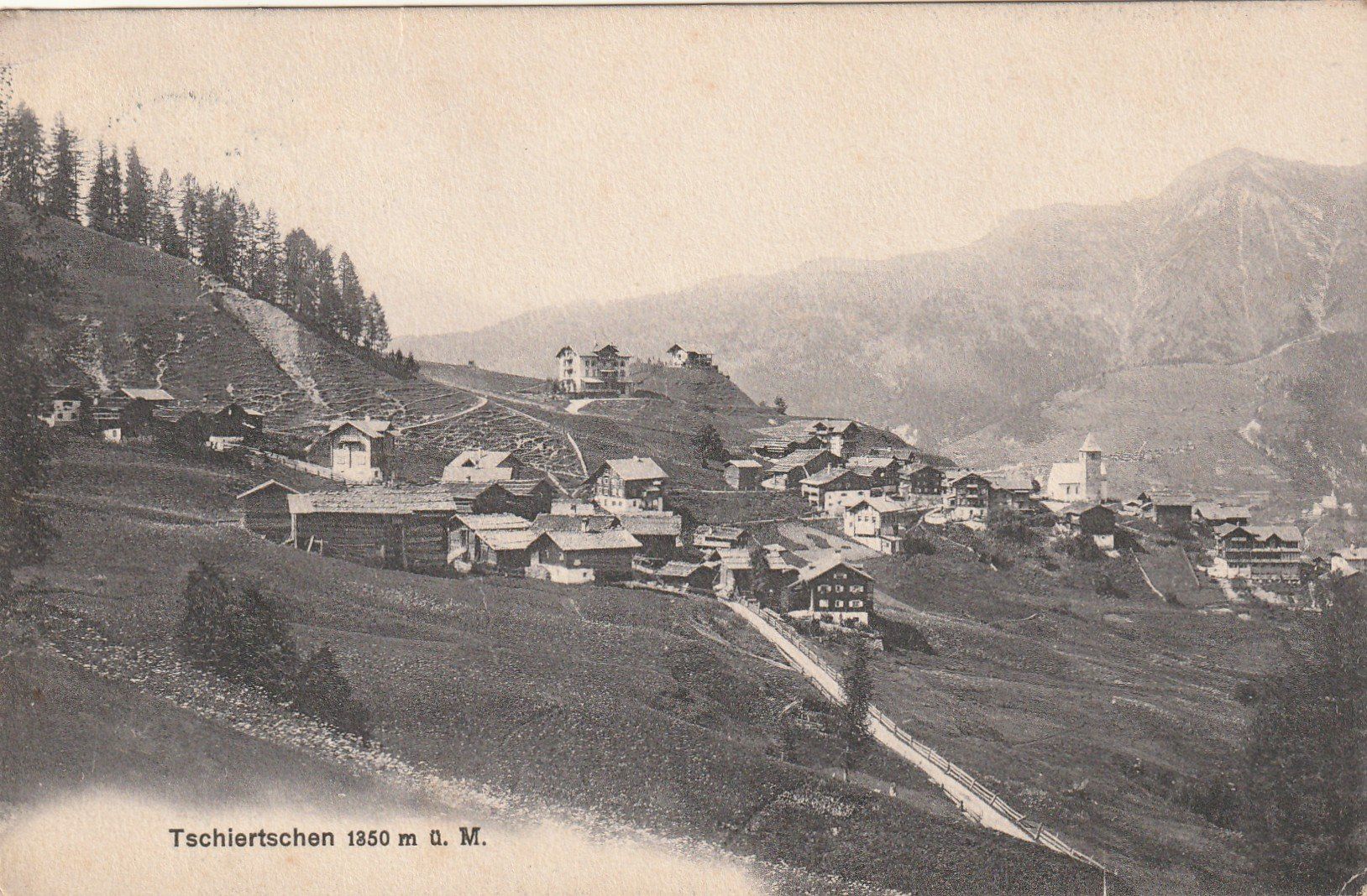 Cartes postales: Tschiertschen – D'occasion à Rorschacherberg par fratovi2