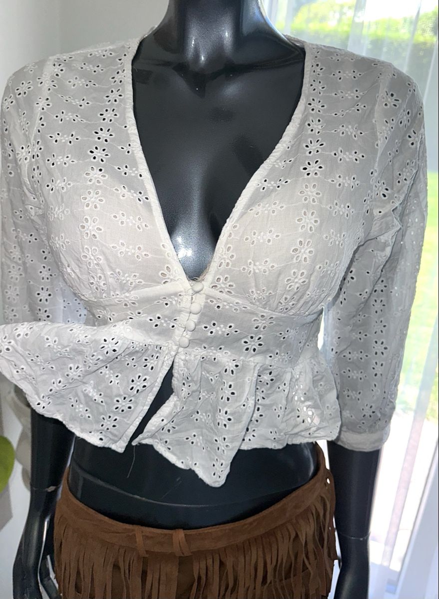 Zara Camicette: ZARA BLUSE GR. S neuwertig – Nuovo (secondo la descrizione) da Unteraegeri venduto da MH203 3