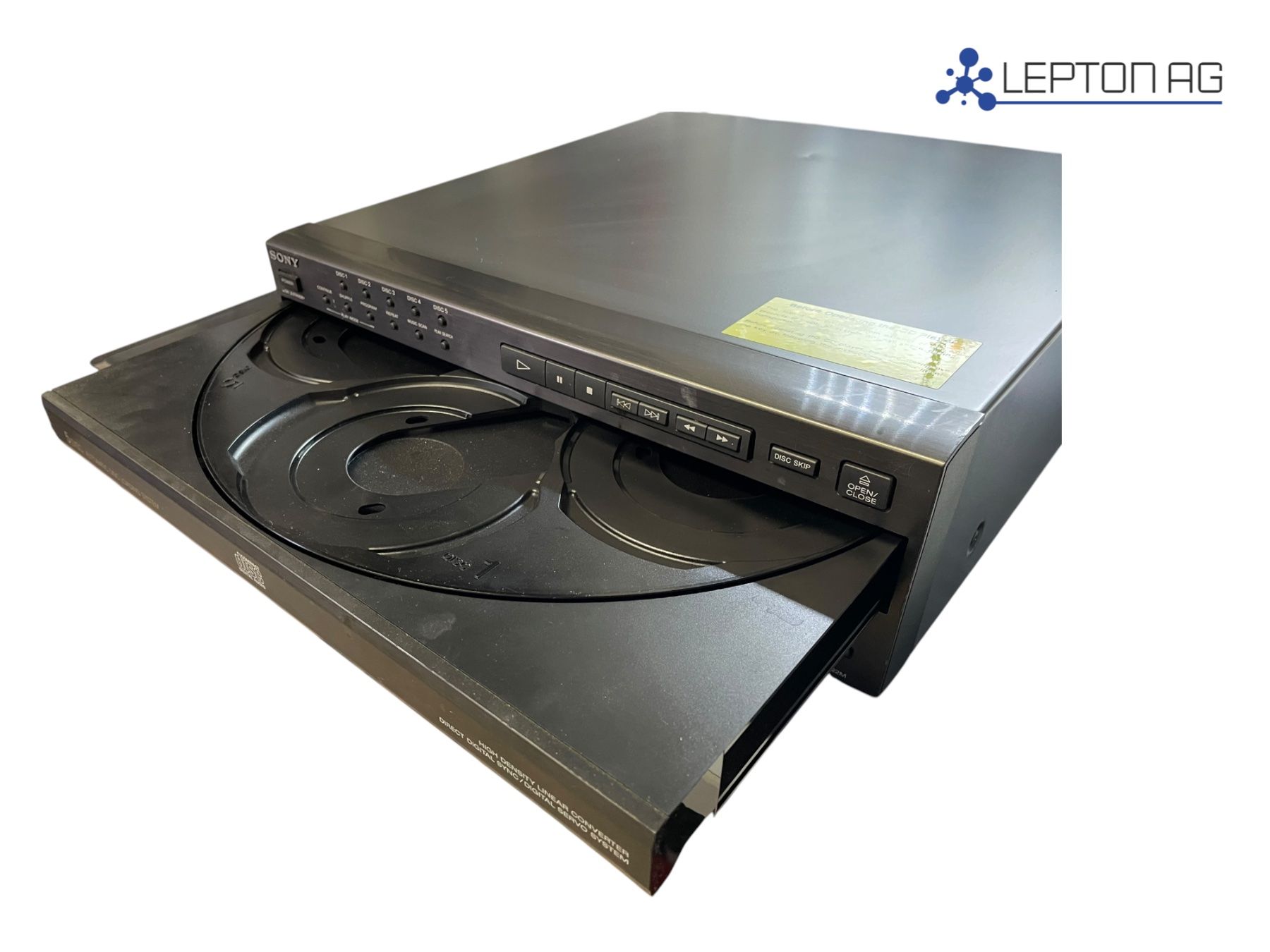 Sony Sistemi audio & multimediali: SONY Compact Disc Player CDP-C422M/ 5x Wechsler – Usato da Niederdorf venduto da LeptonAG 2
