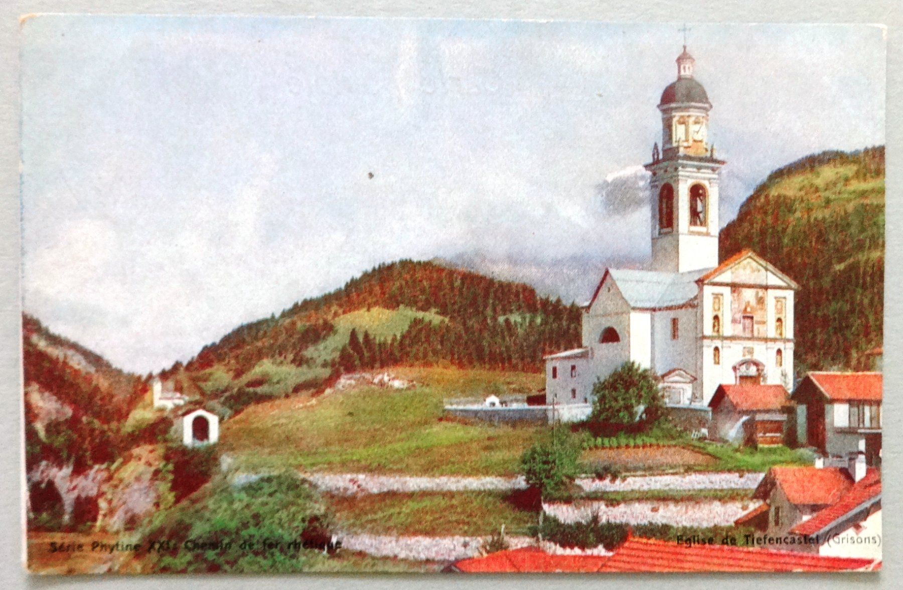 Cartes postales: Eglise de Tiefencastel (Grisons) – D'occasion à Fétigny par Billy2miny