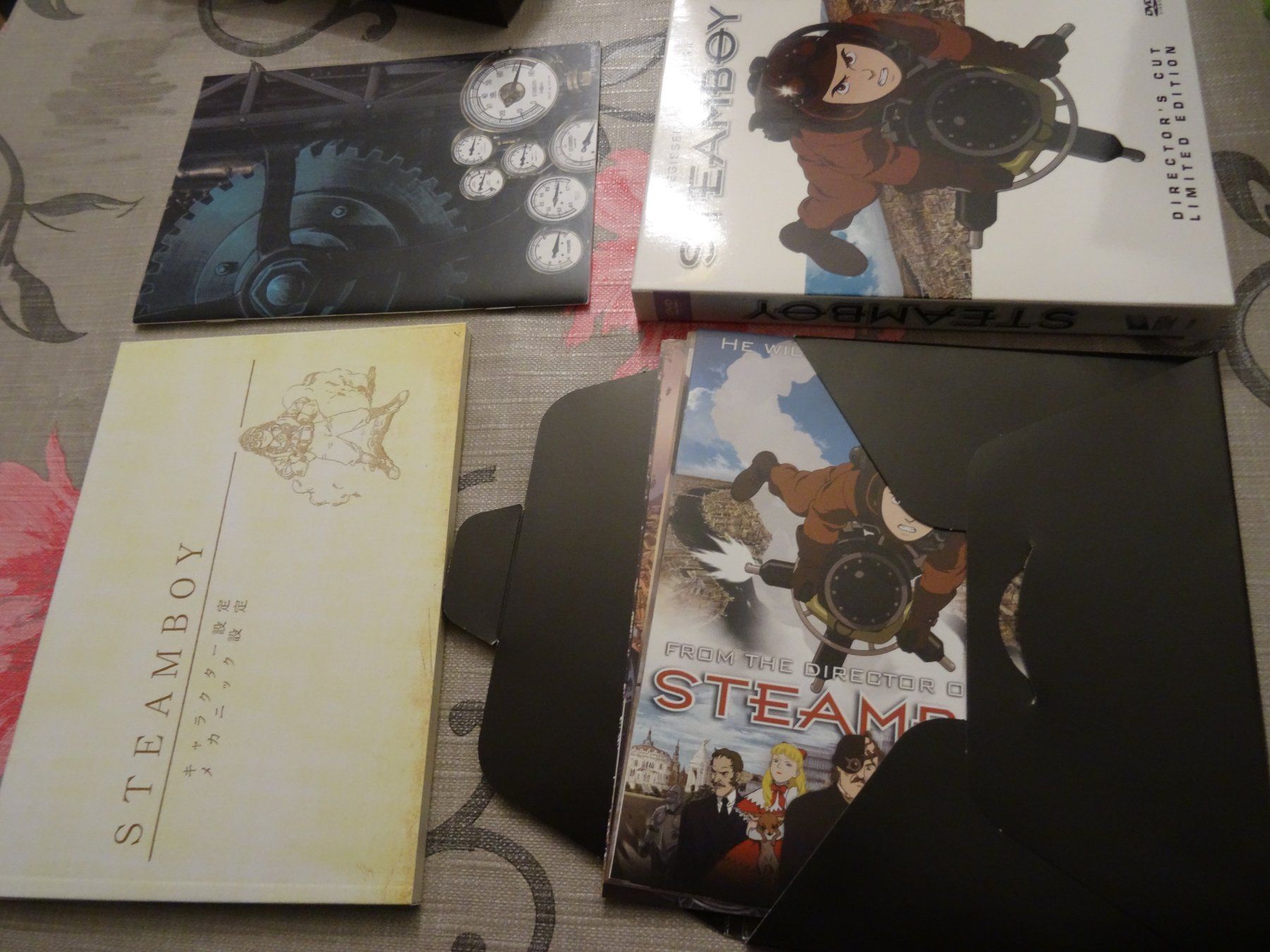 Tutti i DVDs: Steamboy - Director's Cut - Anime DVD BOX – Usato da Olten venduto da Disc-Verkauf 2