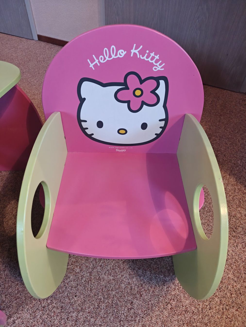 Set di tavolo e panche: Table Hello Kitty + 2 chaises bois – Usato da Longirod venduto da Mike_7773 7