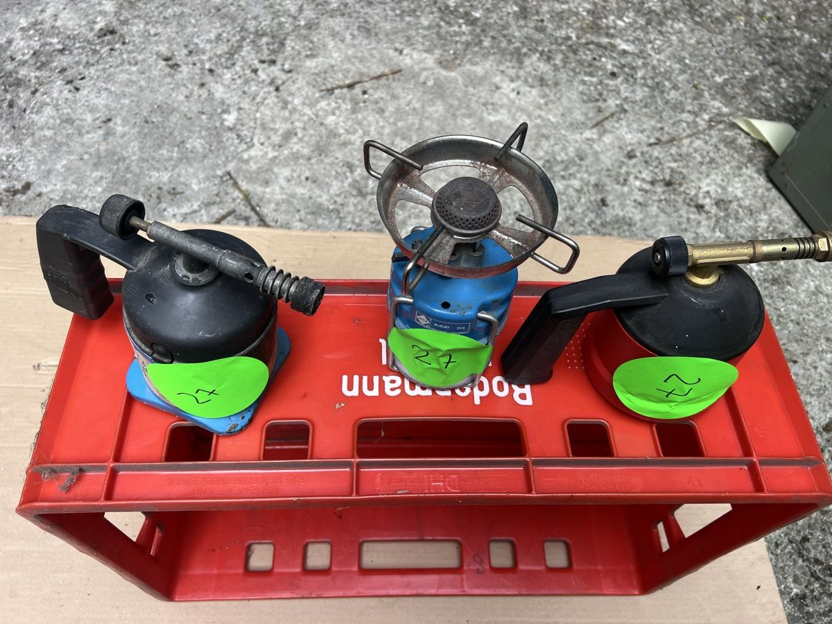 Alle Werkzeuge: Camping und Bunsenbrenner 3 St. – Gebraucht aus Neuenhof von Willi111