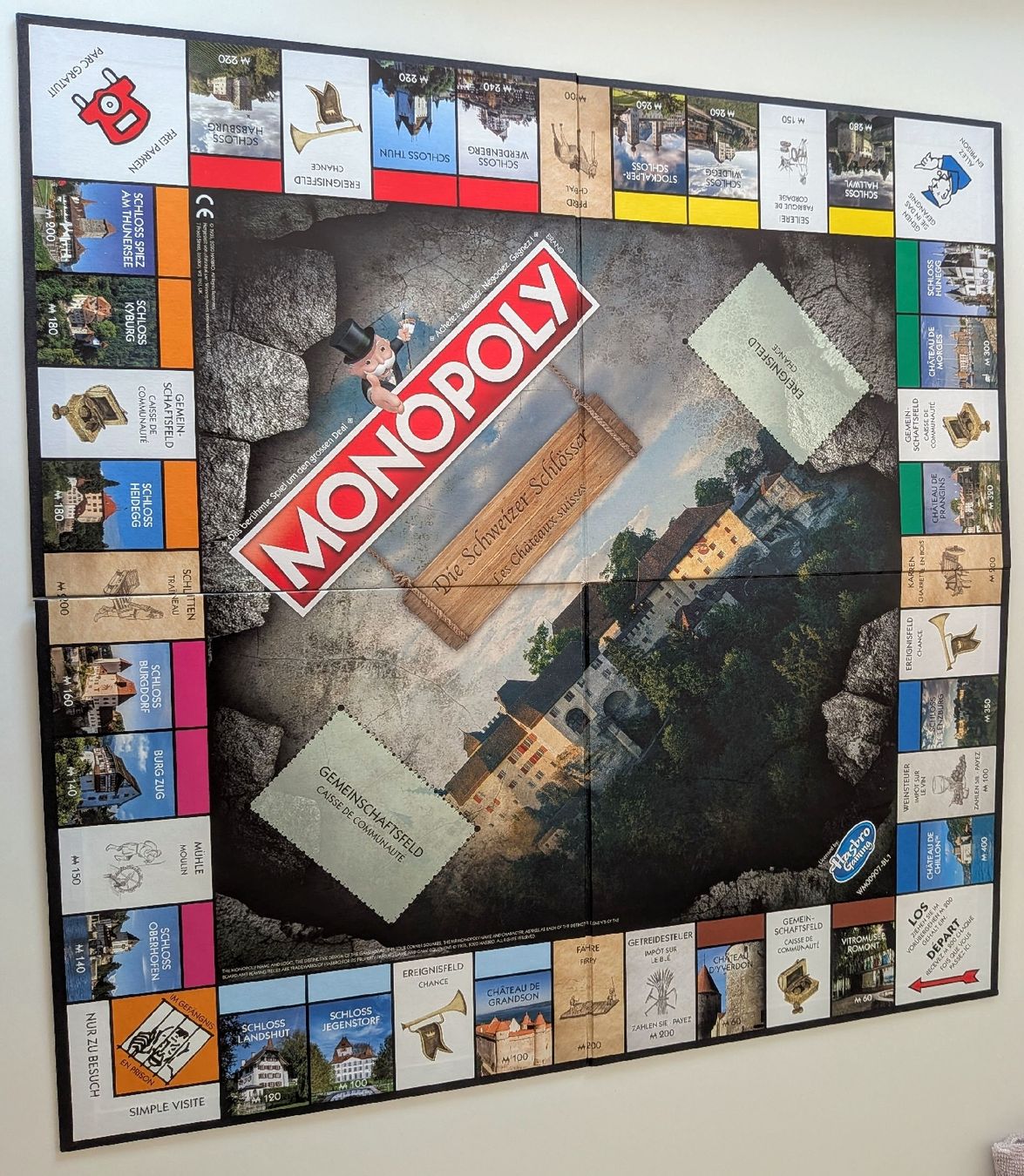 Spiele: Monopoly Die Schweizer Schlösser Board Game Complete – Gebraucht aus Zürich von beim2011 1