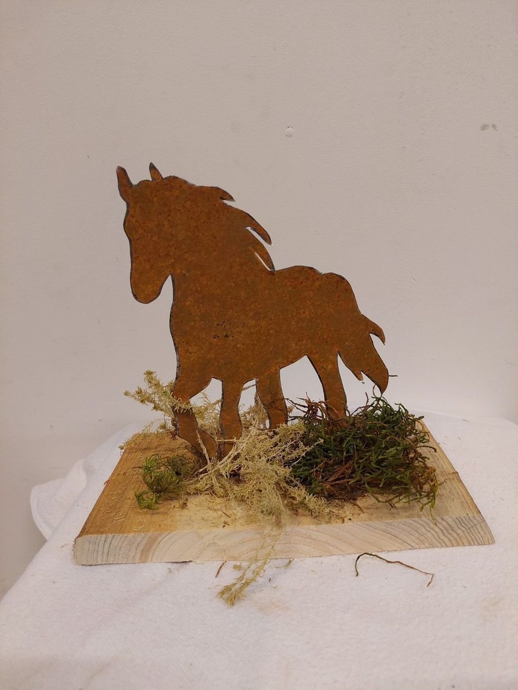 Statuette: Rost Blech Pferd – Usato da Lohn SH venduto da Zwierbel 1