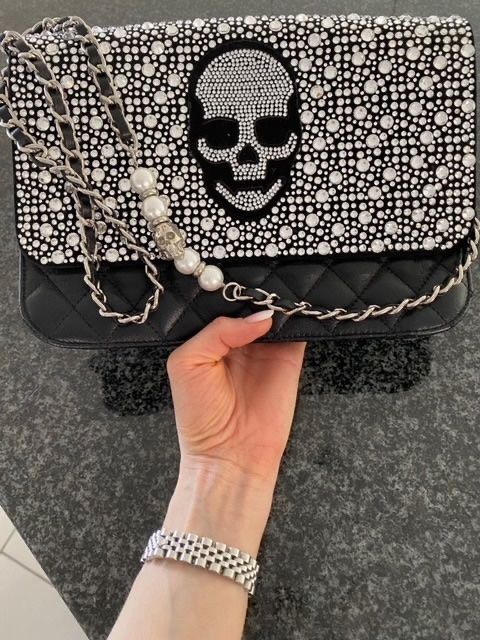 Philipp Plein Borse da donna: Philipp Plein Abendtasche/ Clutch – Nuovo (secondo la descrizione) da Buchs-ZH venduto da Frauenkleidermarkt