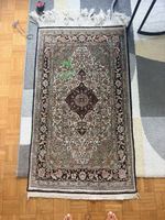 Handgeknüpfte persische Teppich Seide 