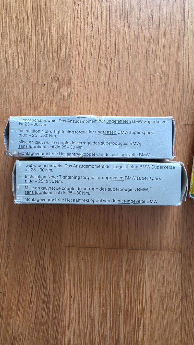 Tutti pezzi di ricambio auto: BMW - Zündkerzen – Usato da Zürich venduto da Lemon007 2