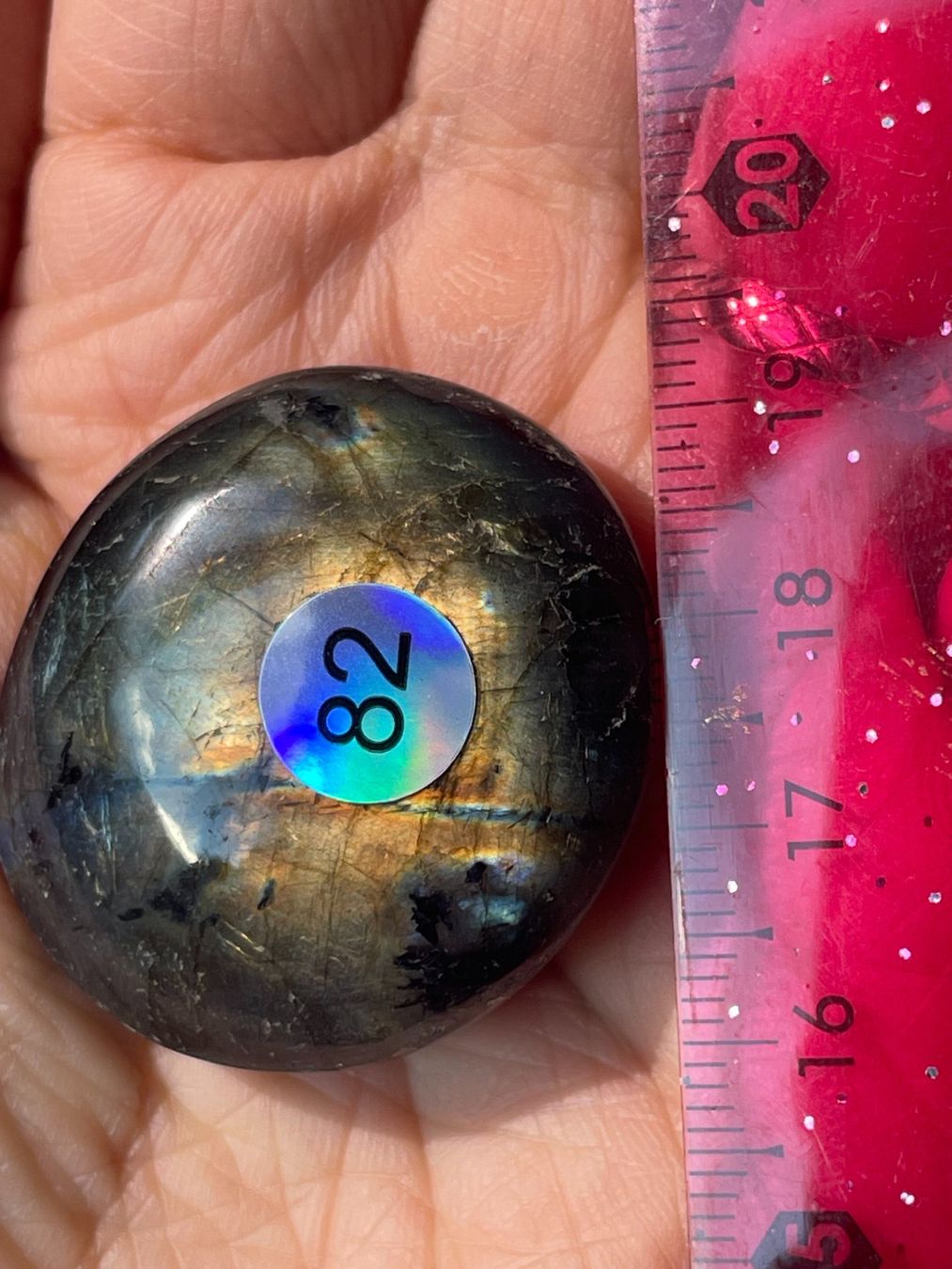 Mineralien & Heilsteine: Labradorit rundum poliert – Neu (gemäss Beschreibung) aus Schiers von sisikristall 4