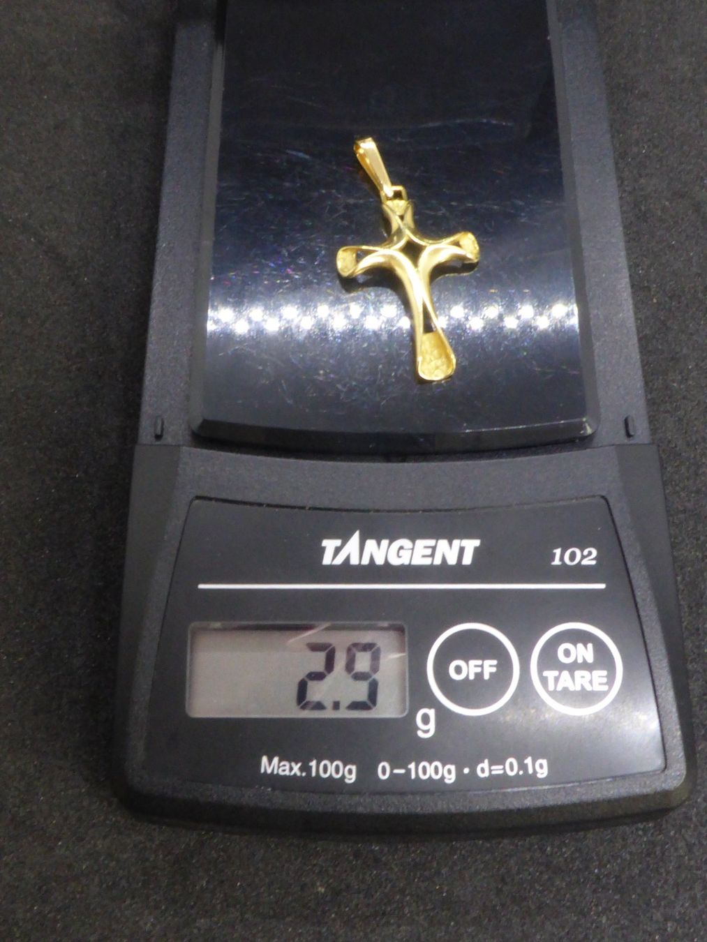 Ciondoli: Croix en or 750 jaune – Usato da Porrentruy venduto da Tic-Time 2