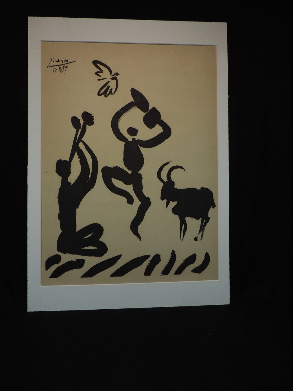 Grafiken & Lithographien: Pablo Picasso Litho, La danse du berger – Neu und originalverpackt aus Duggingen von roterbambus