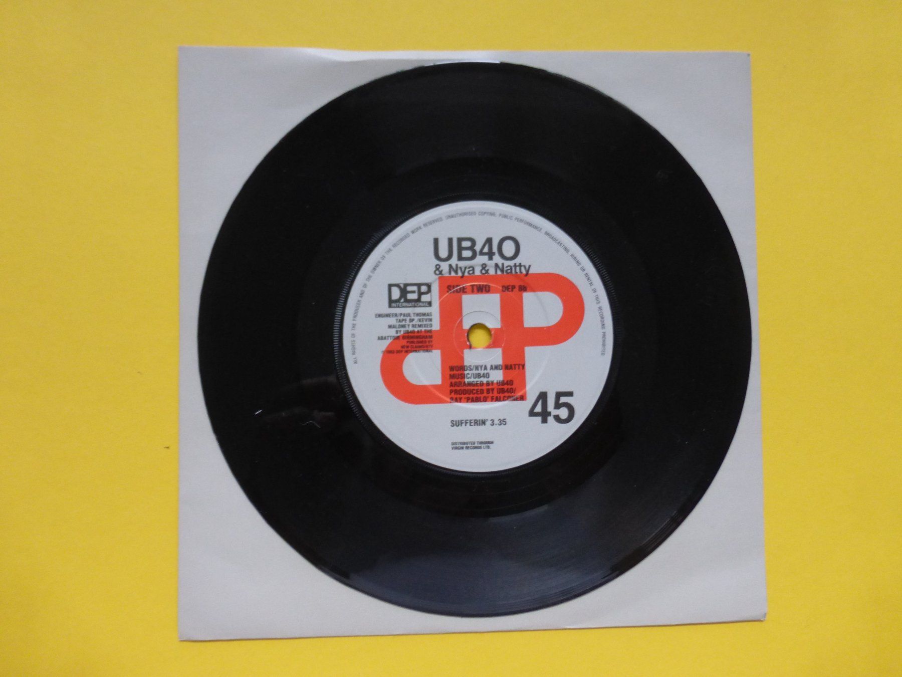 Dischi in vinile: UB40 – Please Don't Make Me Cry – Usato da Zürich venduto da Swiss57