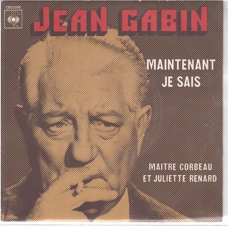 Dischi in vinile: Jean Gabin  --  Maintenant je sais  Single7 – Usato da Rheinau venduto da thespecials