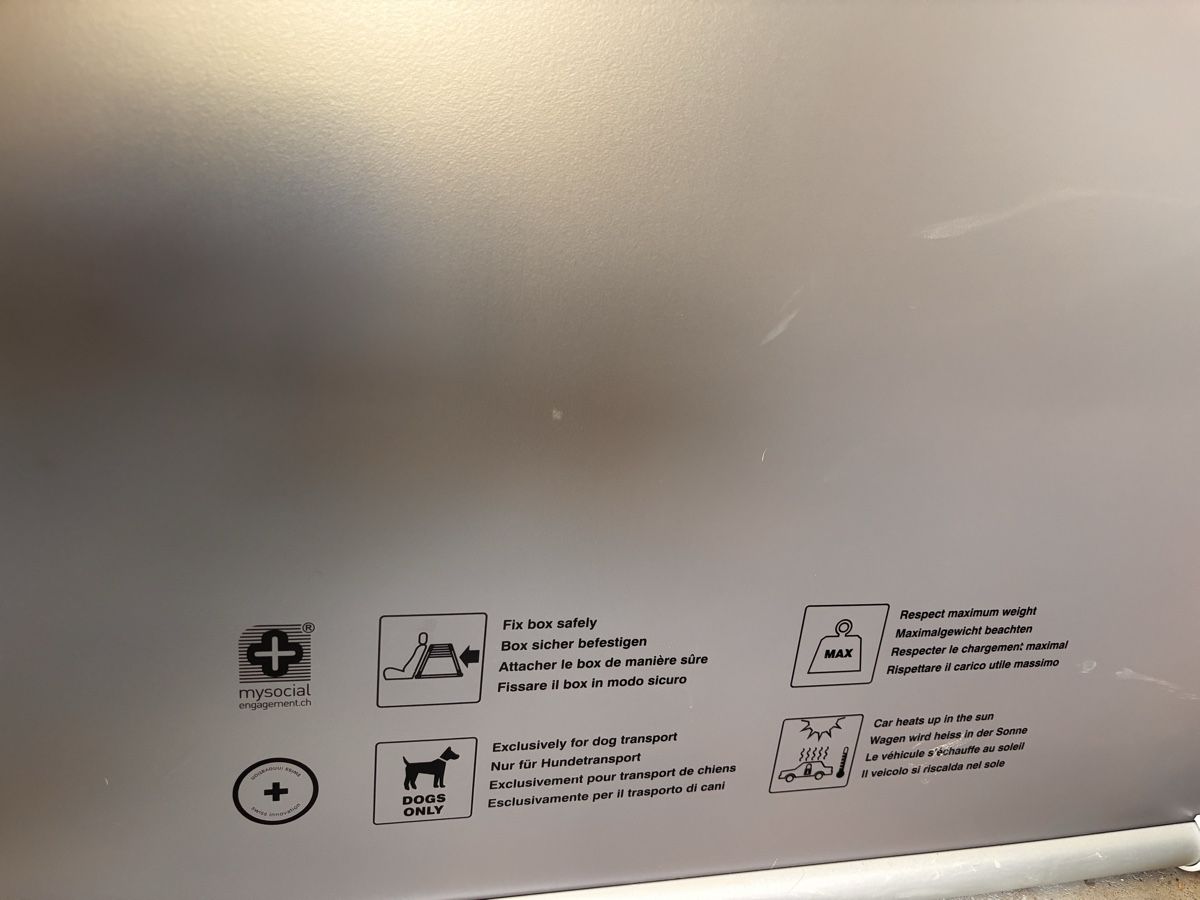 4pets Gabbie, trasporto & Sicurezza: Autobox für Hunde – Nuovo (secondo la descrizione) da Wallisellen venduto da Rollotti 2