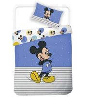 BETTANZUG MICKEY MOUSE GR.160/210 + 65/100cm Reissverschluss