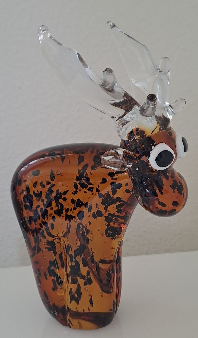 Statuette: Origineller Elch aus Muranoglas – Usato da Wallisellen venduto da prada008