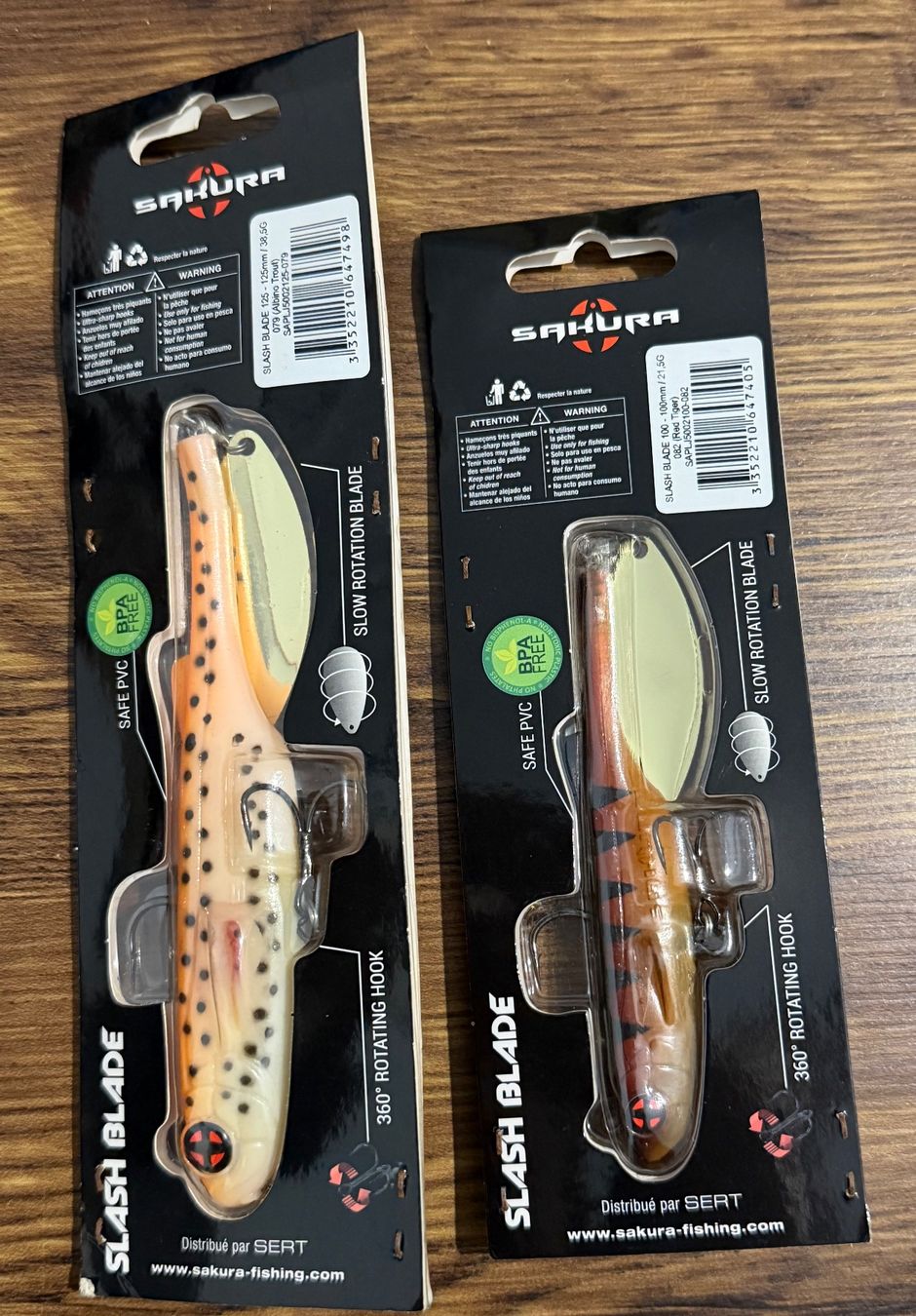 Köder: Sakura Slash Blade 2er Mixset - Set 21 – Neu und originalverpackt aus Widnau von Fishingtackle_Oggy 1